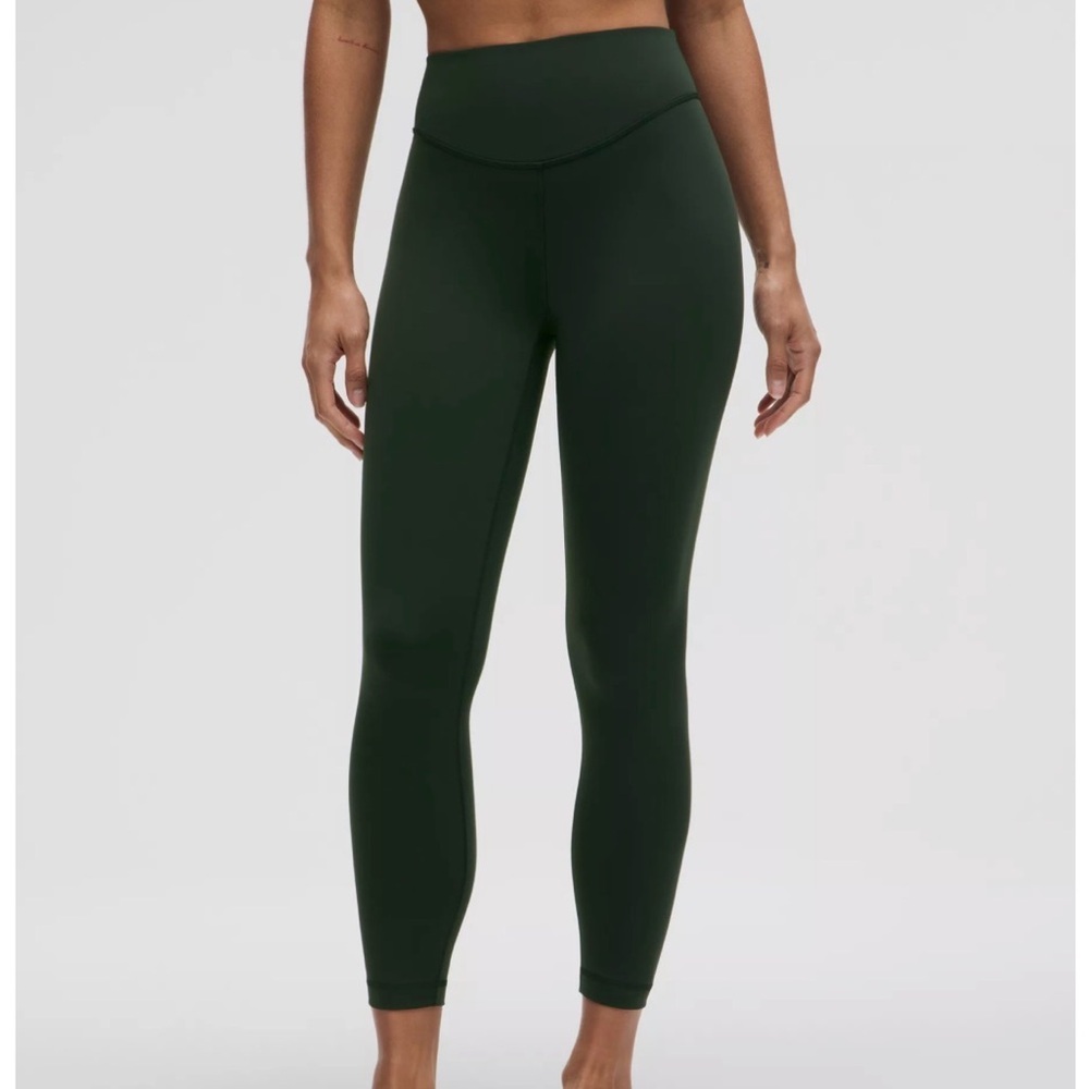NWT LULULEMON Wunder Under SmoothCover High Rise Leggings - Rainforest Green 14